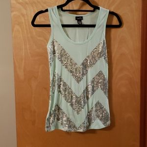 Sequins tank top